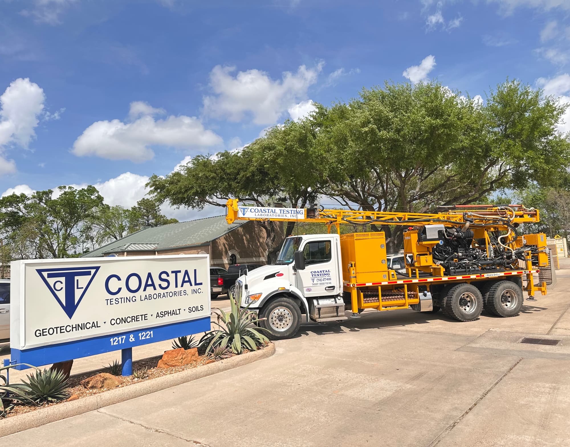 CTL drilling site